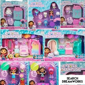 GABBY’S DOLLHOUSE SETS
